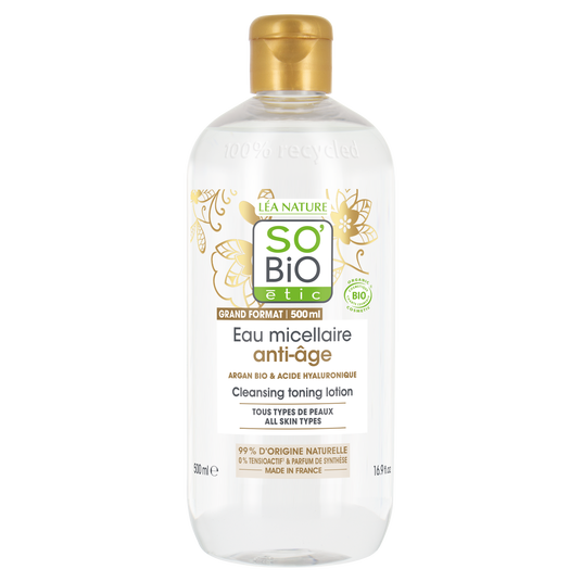 boho cosmetics Vente Eau micellaire anti-âge - Démaquillants et eaux micellaires