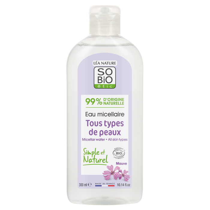 Boho Cosmetics Vente Eau Micellaire Tous Types De Peaux Mauve Bio - Démaquillants Et Eaux Micellaires