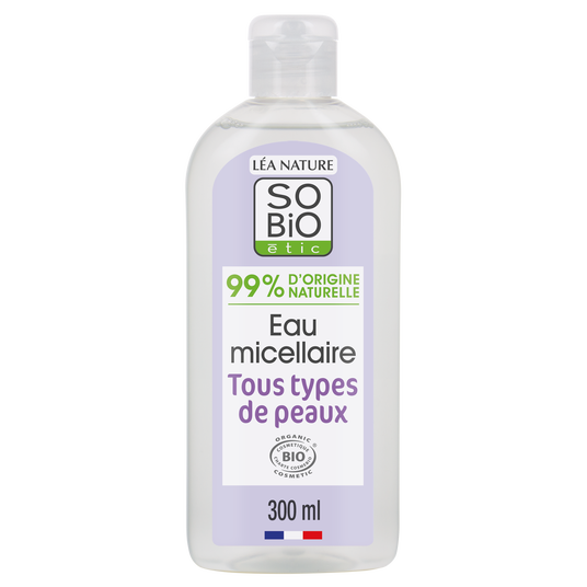 boho cosmetics Vente Eau micellaire tous types de peaux Mauve bio - Démaquillants et eaux micellaires