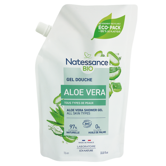 boho cosmetics Vente Éco-pack gel douche Aloe Vera - Gels et crèmes de douche