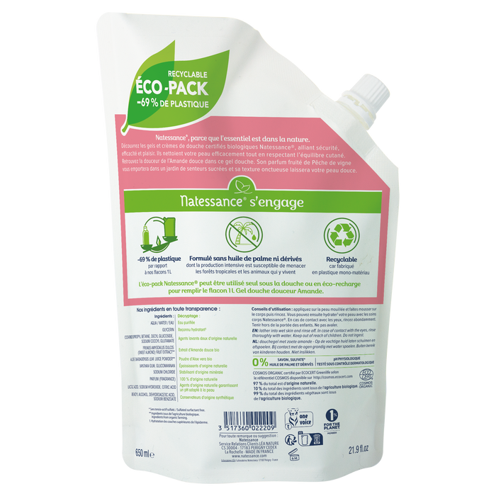 Boho Cosmetics Vente Éco-pack Gel Douche Douceur Amande Bio - Gels Et Crèmes De Douche