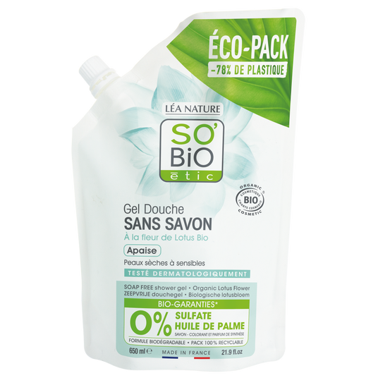 boho cosmetics Vente Ecopack Gel Douche sans savon - Douches