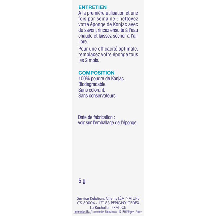 Boho Cosmetics Vente Eponge De Konjac Eau Thermale De Jonzac - Nettoyants Visage