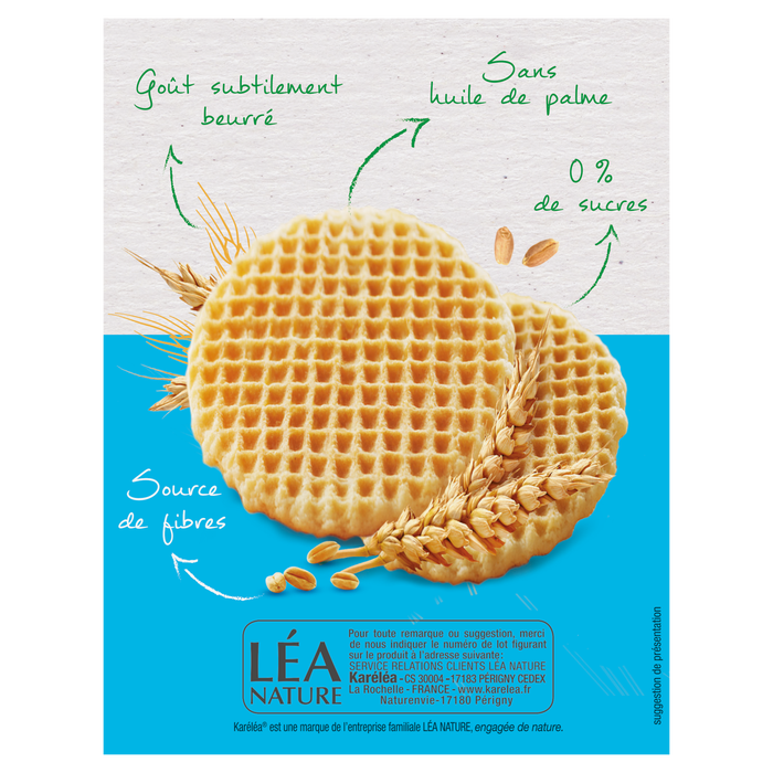 Boho Cosmetics Vente Fines Gaufres Sans Sucres - Biscuits