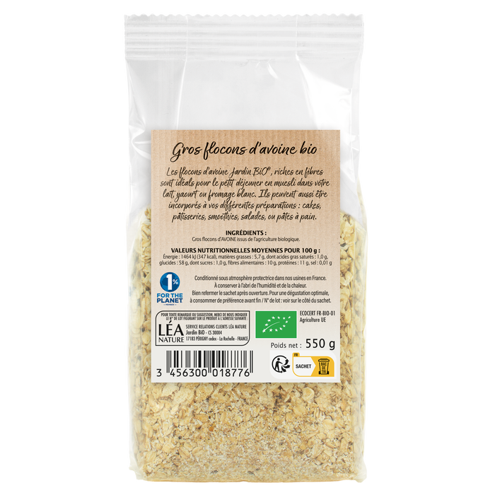 Boho Cosmetics Vente Flocons Avoine - 550G - Céréales Et Muesli