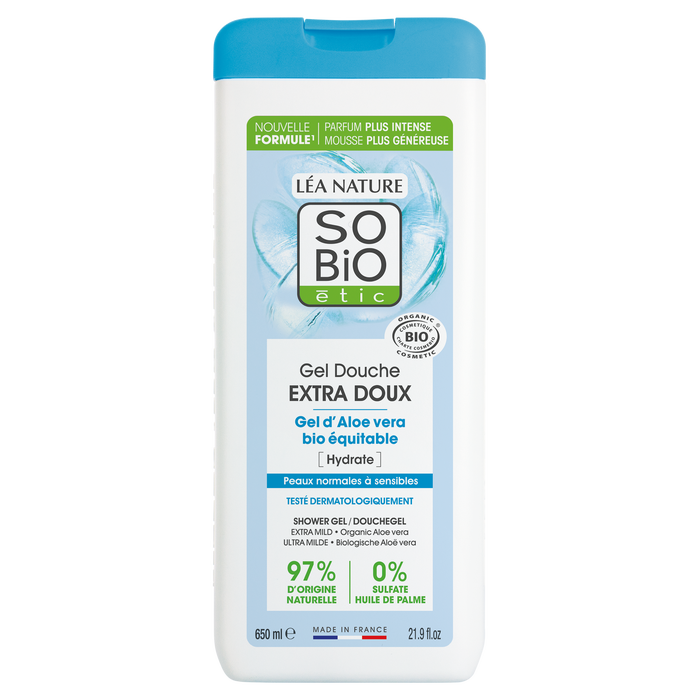 Boho Cosmetics Vente Gel Douche Extra-doux à L'Aloe Vera Bio - Douches