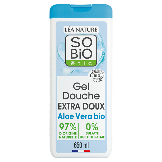 boho cosmetics Vente Gel douche Extra-doux à l'Aloe Vera Bio - Douches