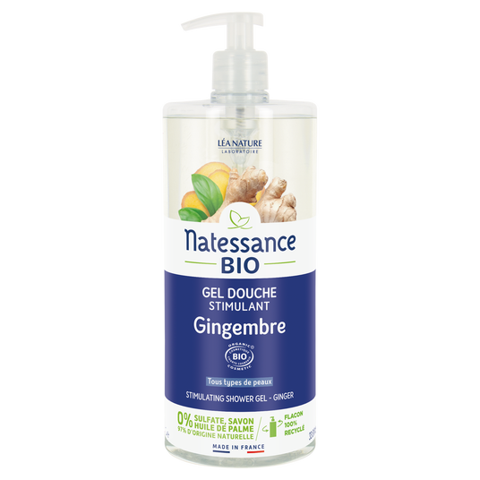 boho cosmetics Vente Gel douche stimulant Gingembre - Gels et crèmes de douche