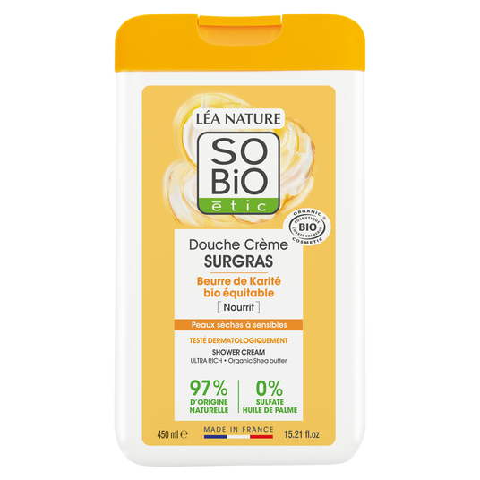 boho cosmetics Vente Gel douche surgras Karité - Douches