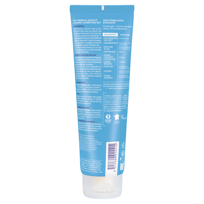 Boho Cosmetics Vente Gel Thermal D’Aloe Vera - 150ml - EAU THERMALE JONZAC - Léa Nature