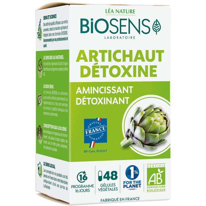 Boho Cosmetics Vente Gélule Végétale Amincissant Détoxinant - Artichaut - Bio - Minceur élimination Détox