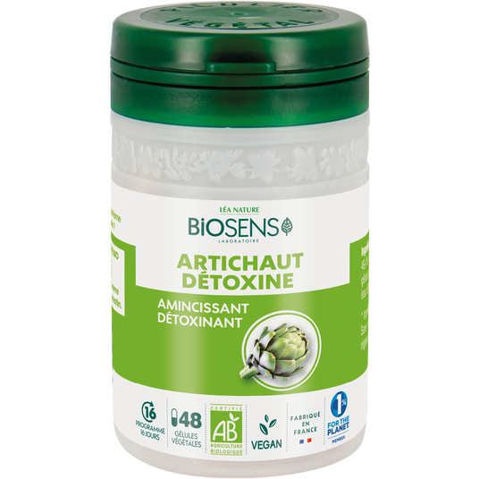 boho cosmetics Vente Gélule végétale Amincissant Détoxinant - Artichaut - bio - Minceur élimination détox