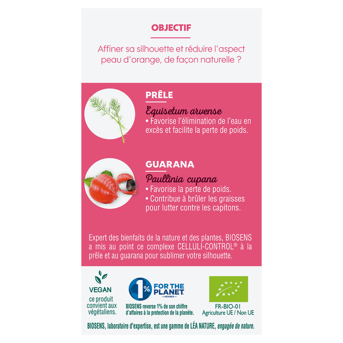 Boho Cosmetics Vente Gélule Végétale Celluli-control® - Bio - Fin De Série