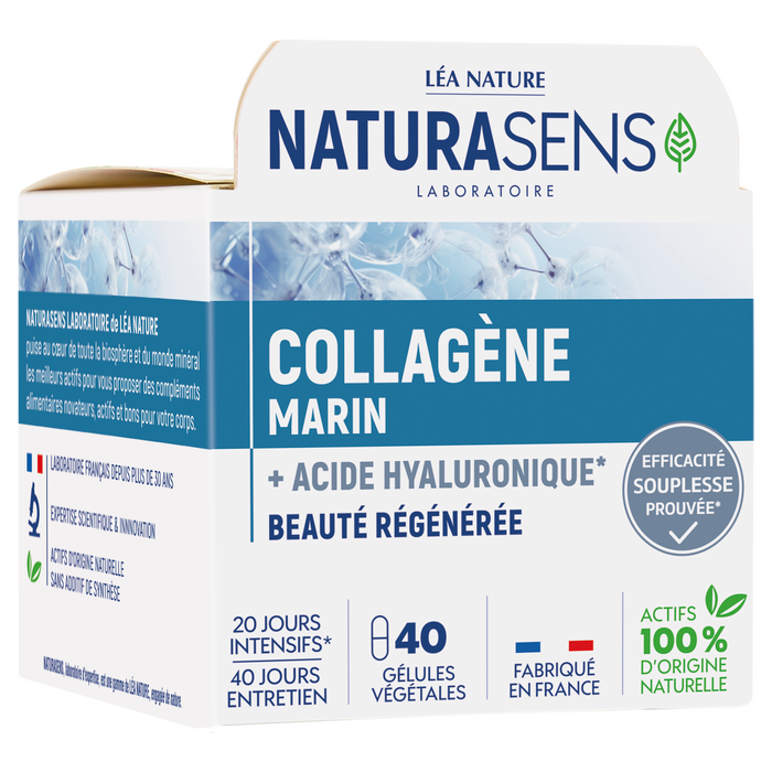 Boho Cosmetics Vente Gélule Végétale Collagène Marin + Acide Hyaluronique - Collagène