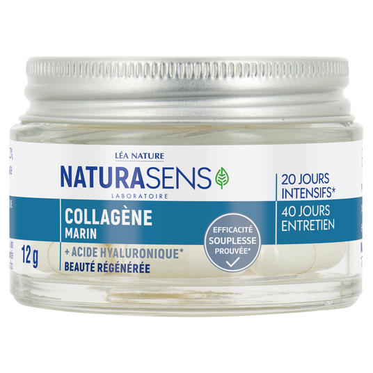 boho cosmetics Vente Gélule végétale Collagène marin + Acide Hyaluronique - Collagène