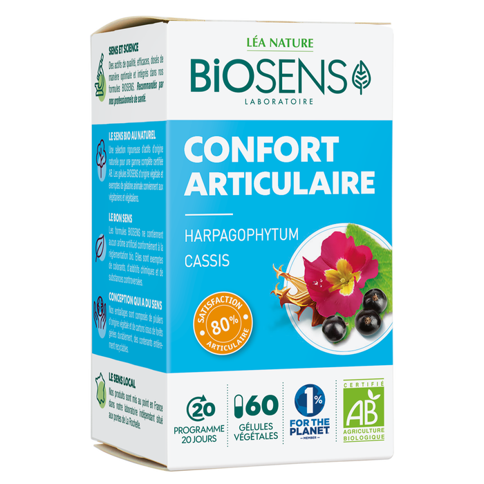 Boho Cosmetics Vente Gélule Végétale Confort Articulaire - Bio - Bien-être Articulation