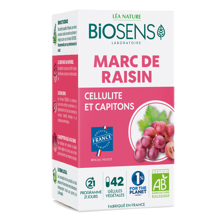 Boho Cosmetics Vente Gélule Végétale Marc De Raisin - Bio - Fin De Série
