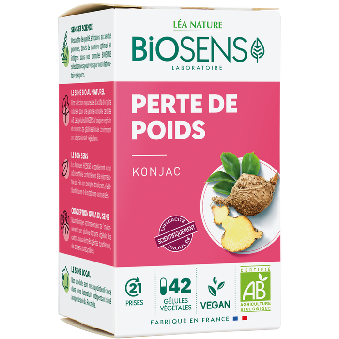 Boho Cosmetics Vente Gélule Végétale Perte De Poids - Konjac - Bio - Minceur élimination Détox