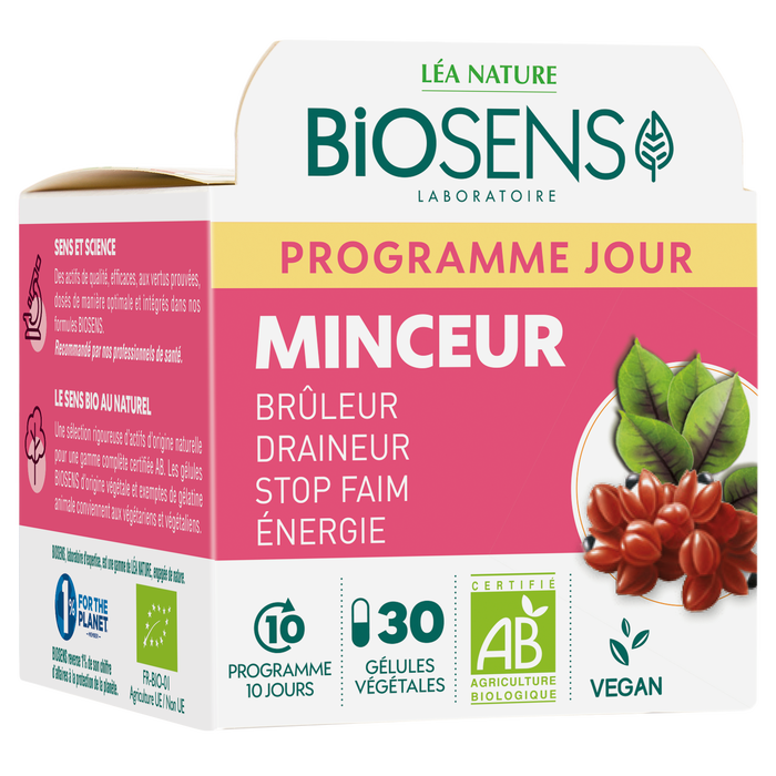 Boho Cosmetics Vente Gélule Végétale Programme Minceur Jour - Bio - Minceur élimination Détox