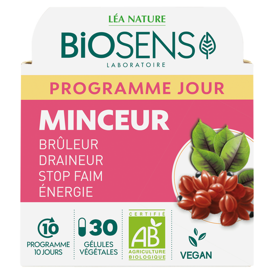 boho cosmetics Vente Gélule végétale Programme Minceur Jour - bio - Minceur élimination détox