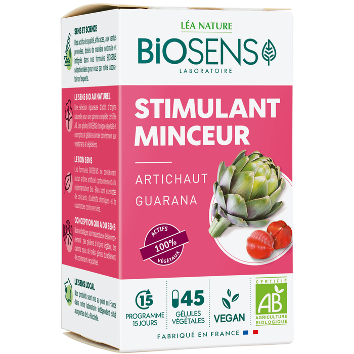 Boho Cosmetics Vente Gélule Végétale Stimulant Minceur - Guarana Artichaut - Bio - Minceur élimination Détox