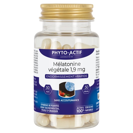 boho cosmetics Vente Gélules Mélatonine végétale 1 9mg - Gélules