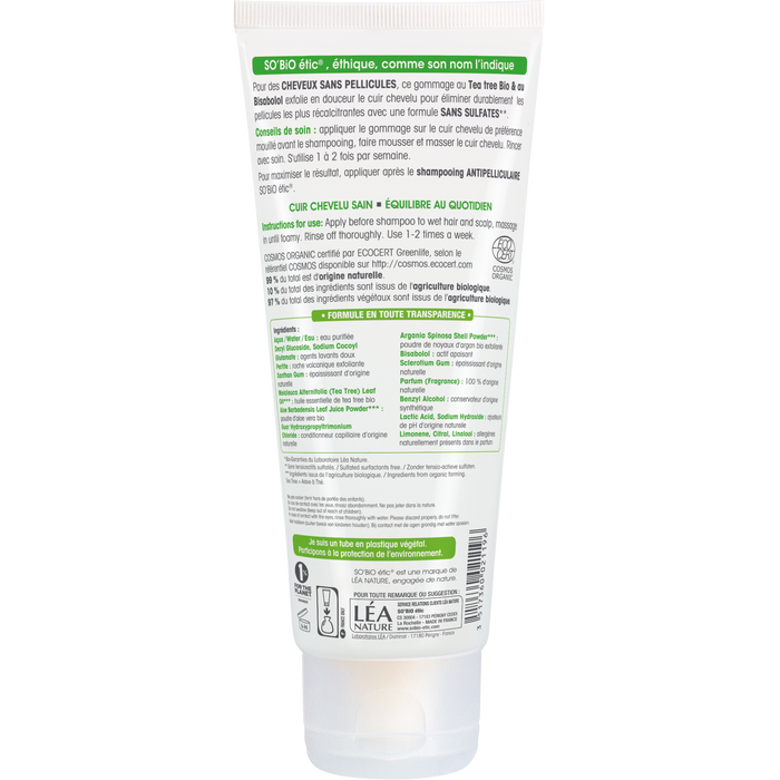 Boho Cosmetics Vente Gommage Cuir Chevelu Anti-pelliculaire Tea Tree - Soins Capillaires