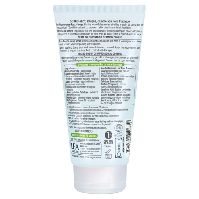 Boho Cosmetics Vente Gommage Doux Quotidien Visage - Masques Et Gommages