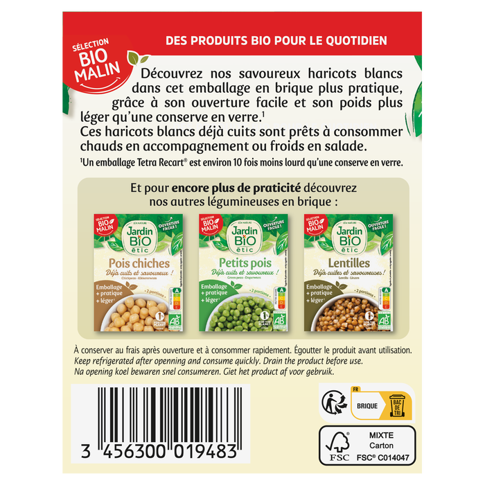 Boho Cosmetics Vente Haricots Blancs En Brique - Conserves De Légumes