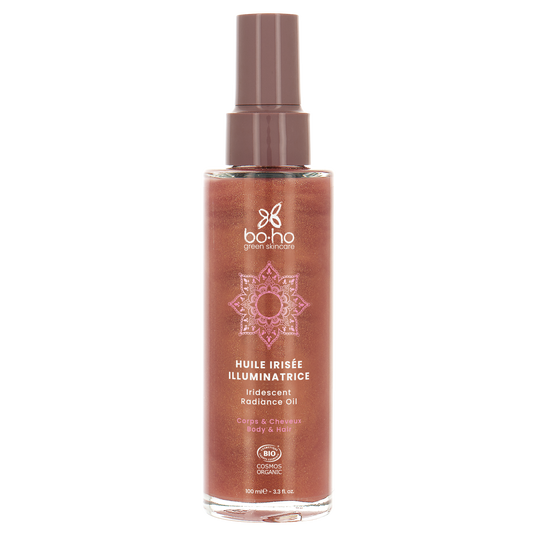boho cosmetics Vente Huile irisée illuminatrice 02 Rose Gold - Huiles scintillantes