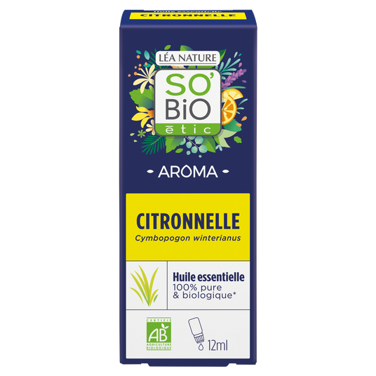 boho cosmetics Vente Huiles essentielles citronnelle de java - Huiles essentielles bio