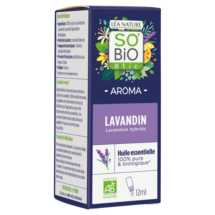 Boho Cosmetics Vente Huiles Essentielles Lavandin Bio - Huiles Essentielles Bio