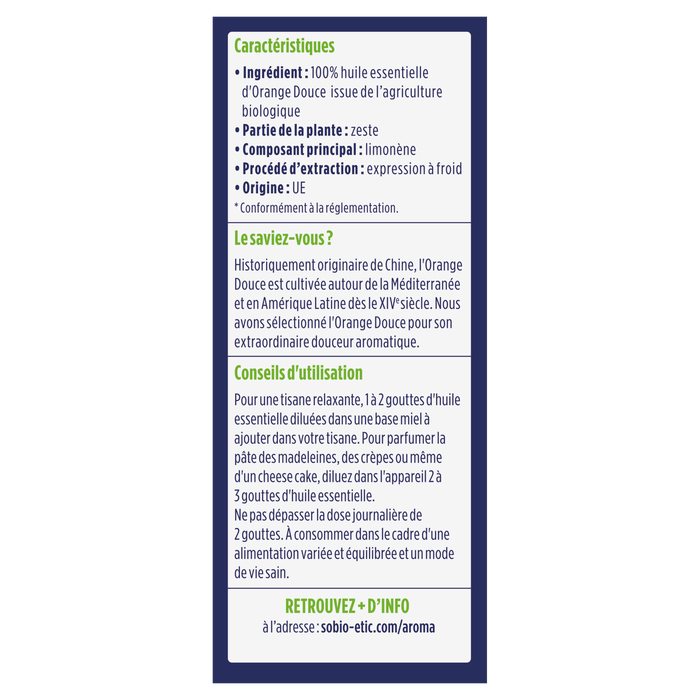 Boho Cosmetics Vente Huiles Essentielles Orange Bio - Huiles Essentielles Bio