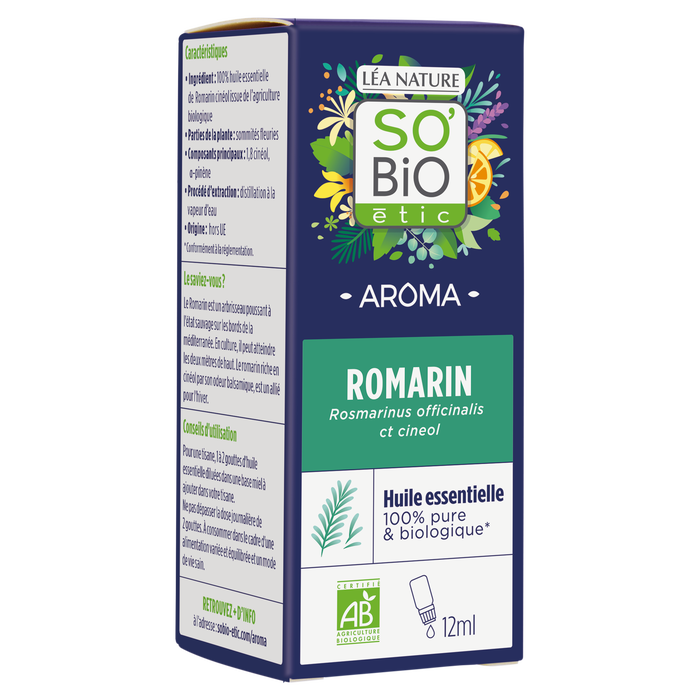 Boho Cosmetics Vente Huiles Essentielles Romarin Bio - Huiles Essentielles Bio