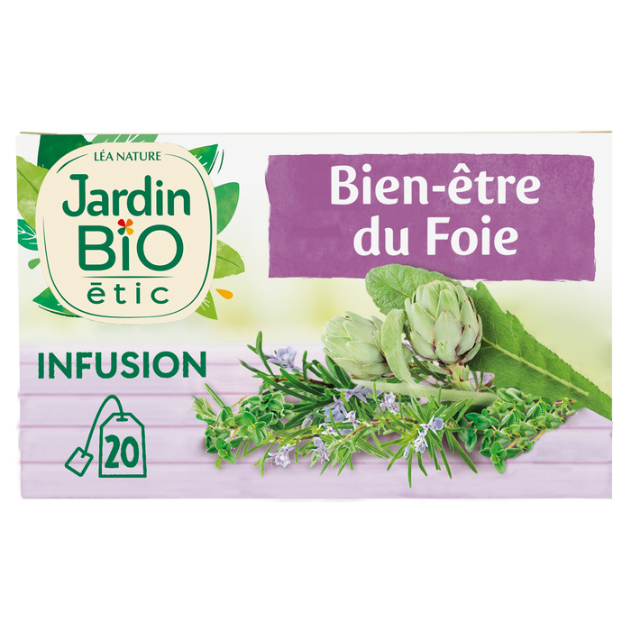 Boho Cosmetics Vente Infusion Bien-Etre Du Foie - Bio - Infusions