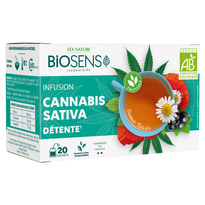 Boho Cosmetics Vente Infusion Cannabis Sativa - Stress Sommeil