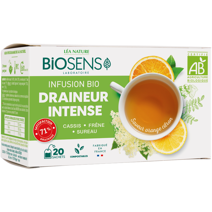 Boho Cosmetics Vente Infusion Draineur Intense - Bio - Minceur élimination Détox Bio - Léa Nature