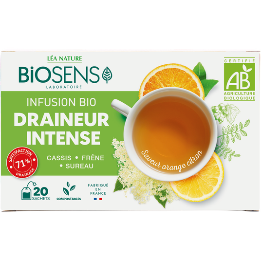 boho cosmetics Vente Infusion Draineur Intense - bio - Minceur élimination détox bio - Léa Nature