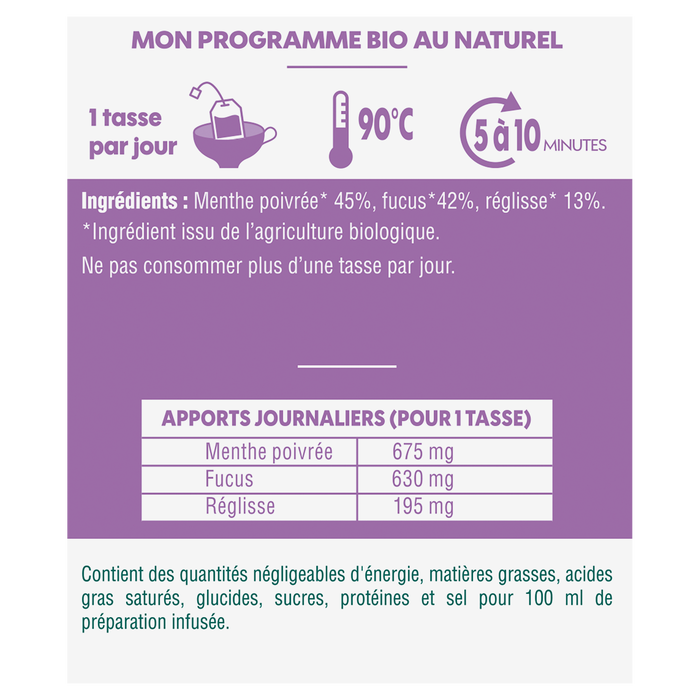 Boho Cosmetics Vente Infusion Elimination Ventre Plat - Bio - Digestion Bio - Léa Nature