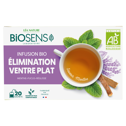 boho cosmetics Vente Infusion Elimination Ventre Plat - bio - Digestion bio - Léa Nature