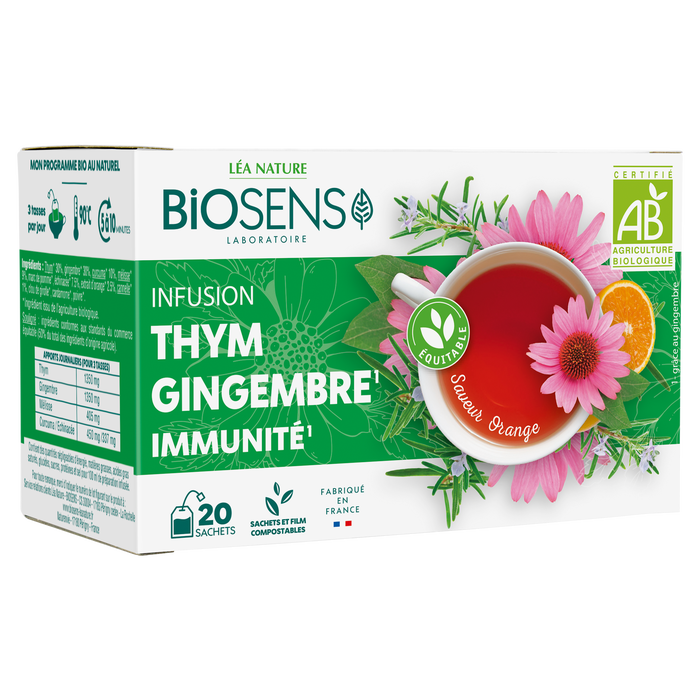 Boho Cosmetics Vente Infusion Immunité Résistance - Vitalité Tonus Immunité Bio - Léa Nature
