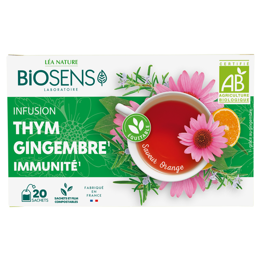 boho cosmetics Vente Infusion immunité résistance - Vitalité tonus immunité bio - Léa Nature