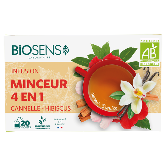 boho cosmetics Vente Infusion Minceur 4 en 1 - Minceur élimination détox bio - Léa Nature