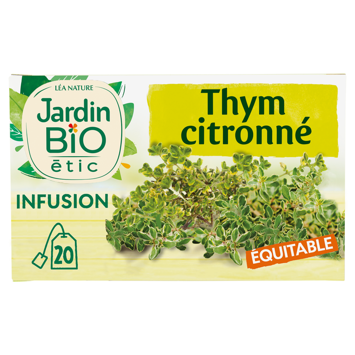 Boho Cosmetics Vente Infusion Thym Citronné - Bio - Infusions