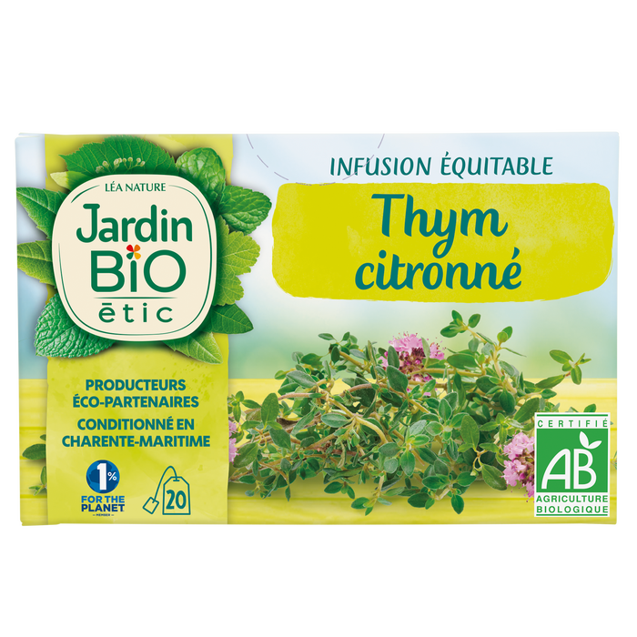 Boho Cosmetics Vente Infusion Thym Citronné - Bio - Infusions
