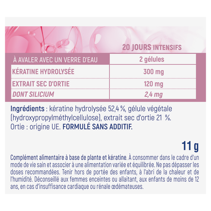 Boho Cosmetics Vente Kératine Cheveux Et Ongles 300mg - Ongles Et Cheveux