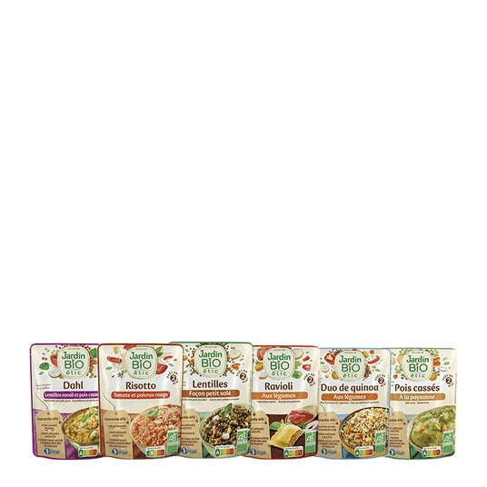 boho cosmetics Vente Kit de survie sachets express - bio - Plats cuisinés et sachets express