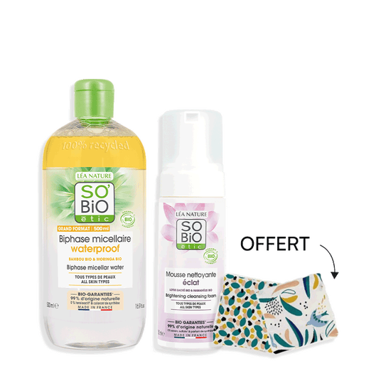 boho cosmetics Vente Kit Double Nettoyage - Nos gammes