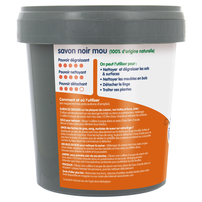 Boho Cosmetics Vente L'incroyable Savon Noir Mou Nettoie & Dégraisse - BIOVIE