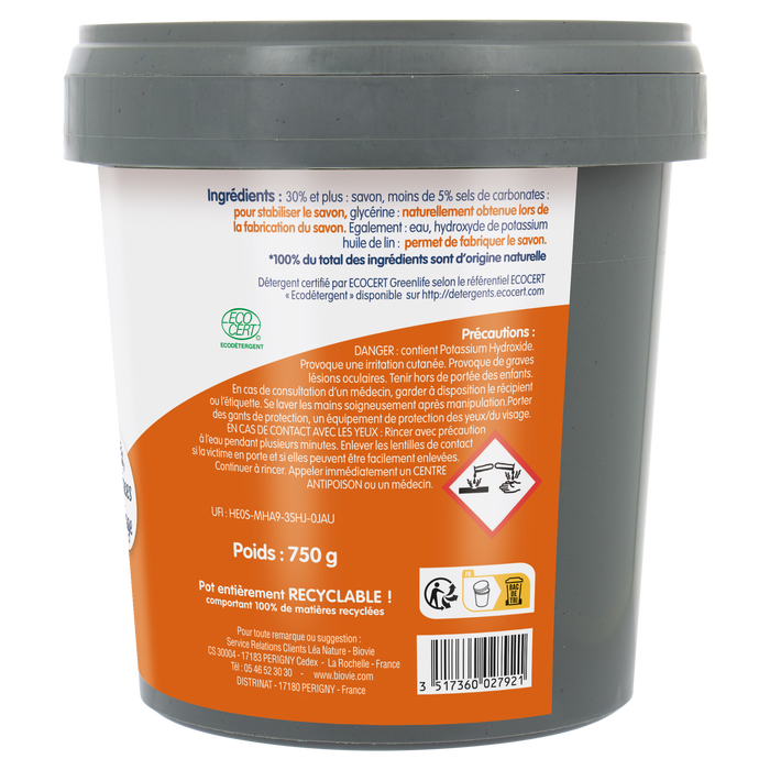 Boho Cosmetics Vente L'incroyable Savon Noir Mou Nettoie & Dégraisse - BIOVIE